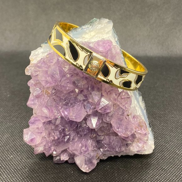 Coach Animal Print Bangle Bracelet - Picture 1 of 3